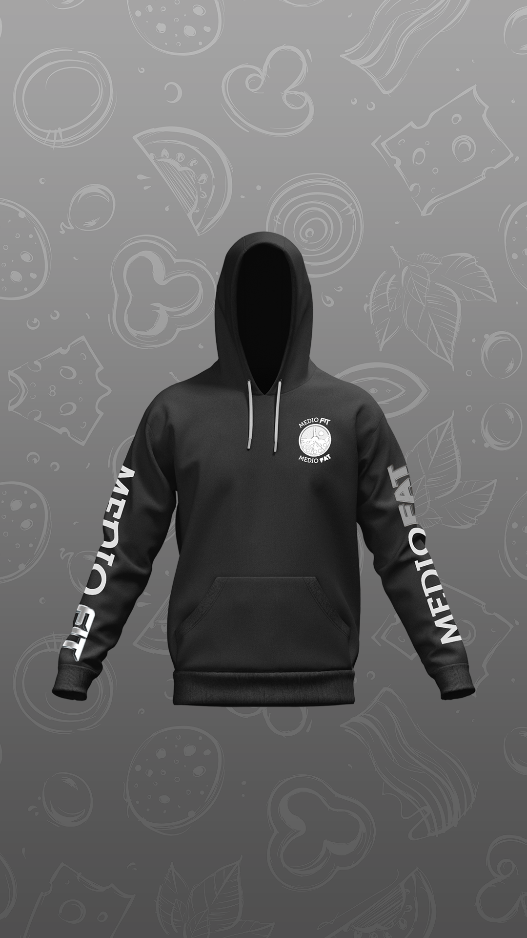 Hoodie Disco Pizza